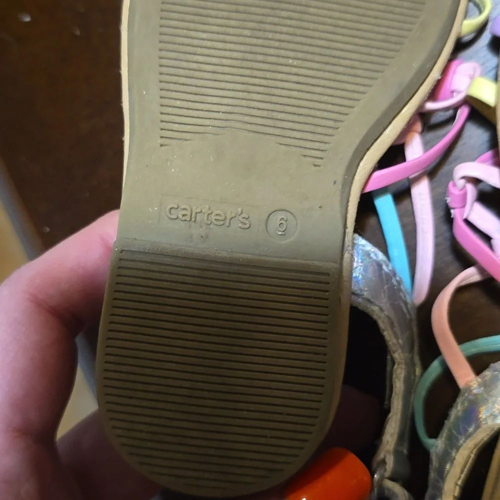 Carters sandals‎ size 6